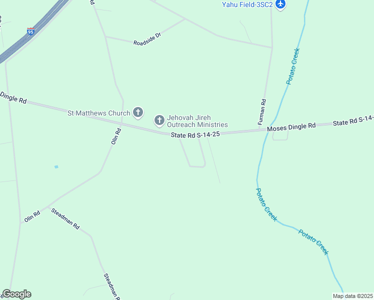 map of restaurants, bars, coffee shops, grocery stores, and more near 1083 Evening Shade Drive in Summerton