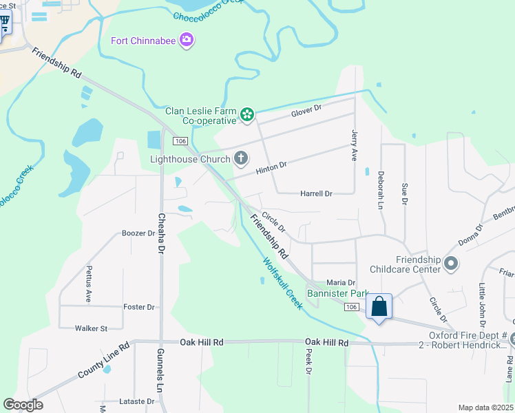 map of restaurants, bars, coffee shops, grocery stores, and more near 15 Skylar Court in Oxford