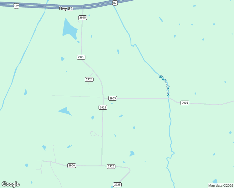 map of restaurants, bars, coffee shops, grocery stores, and more near 421 County Road 2905 in Dodd City