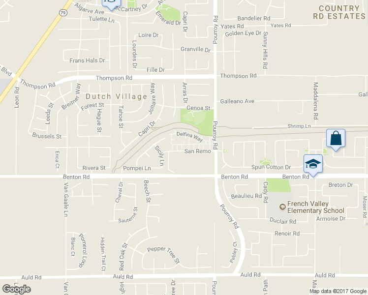 map of restaurants, bars, coffee shops, grocery stores, and more near 36358 matino Lane in Winchester