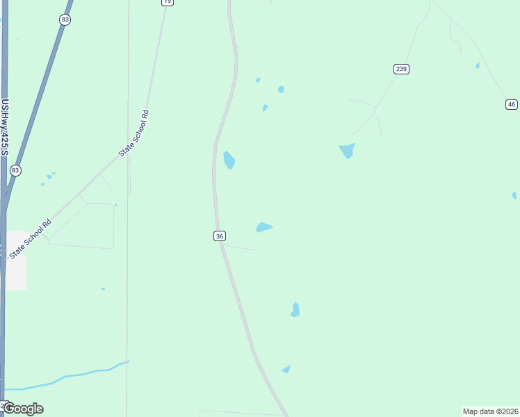 map of restaurants, bars, coffee shops, grocery stores, and more near 438 Midway Route in Monticello