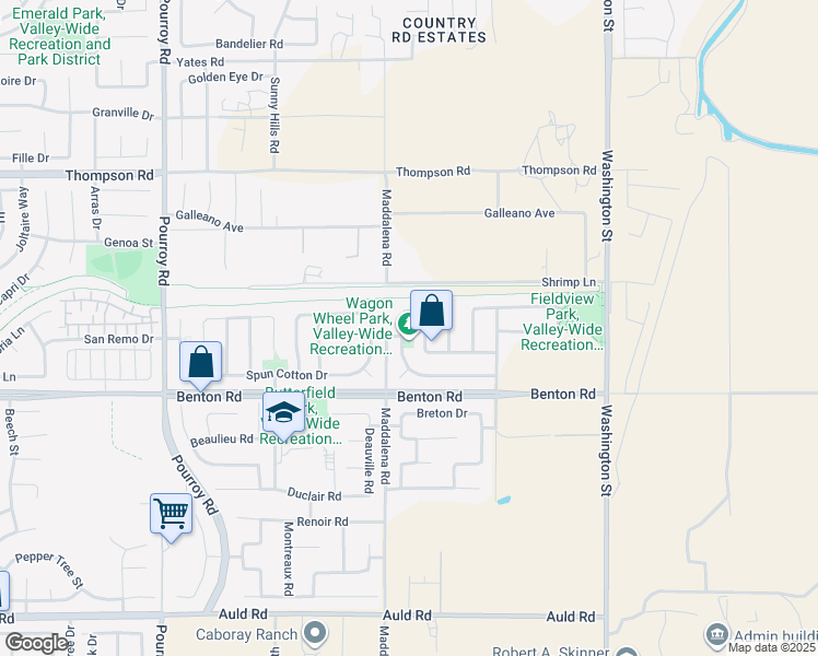 map of restaurants, bars, coffee shops, grocery stores, and more near 32464 Juniper Berry Drive in Winchester