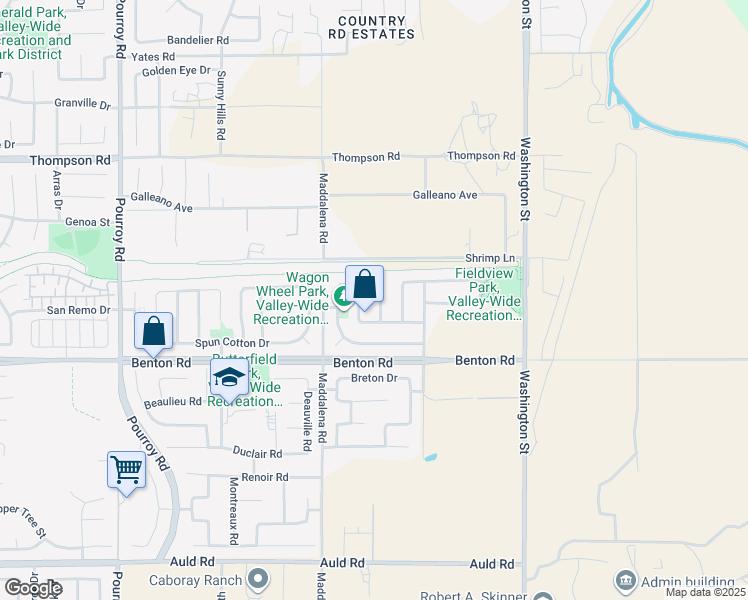 map of restaurants, bars, coffee shops, grocery stores, and more near 36427 Pistachio Drive in Winchester