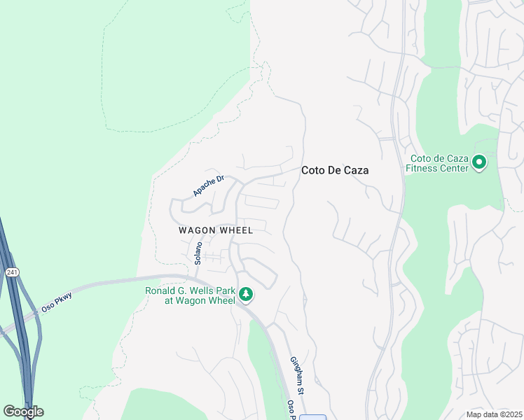 map of restaurants, bars, coffee shops, grocery stores, and more near 28 Goldmine Street in Trabuco Canyon