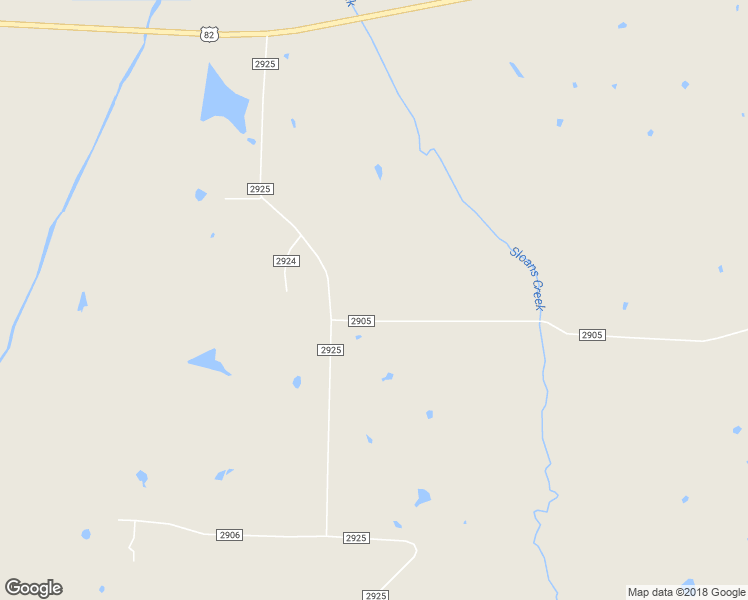 map of restaurants, bars, coffee shops, grocery stores, and more near 421 County Road 2905 in Dodd City
