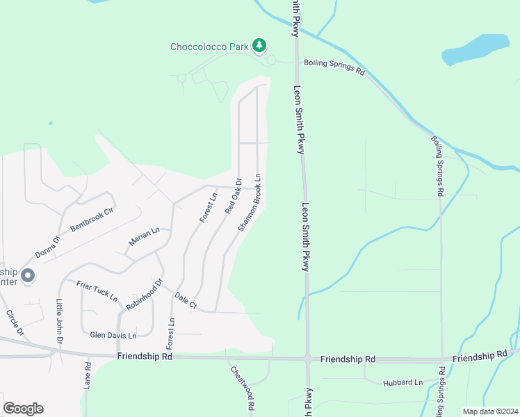 map of restaurants, bars, coffee shops, grocery stores, and more near 6073 Shannon Brook Lane in Oxford