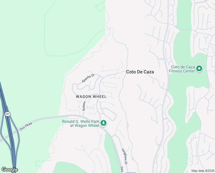 map of restaurants, bars, coffee shops, grocery stores, and more near 19 Goldmine Street in Trabuco Canyon