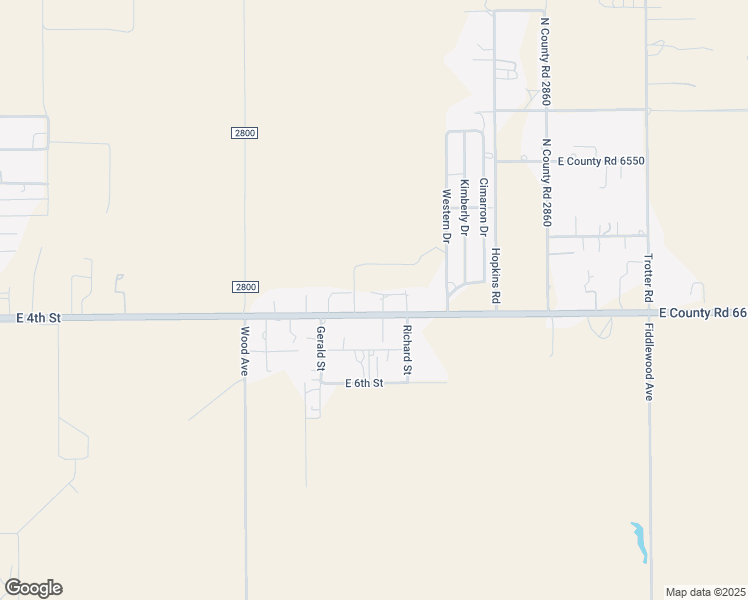 map of restaurants, bars, coffee shops, grocery stores, and more near 5007 East Farm to Market 40 in Lubbock