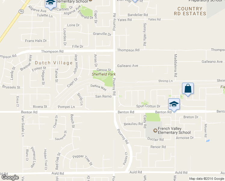 map of restaurants, bars, coffee shops, grocery stores, and more near 36334 Cinzia Lane in Winchester