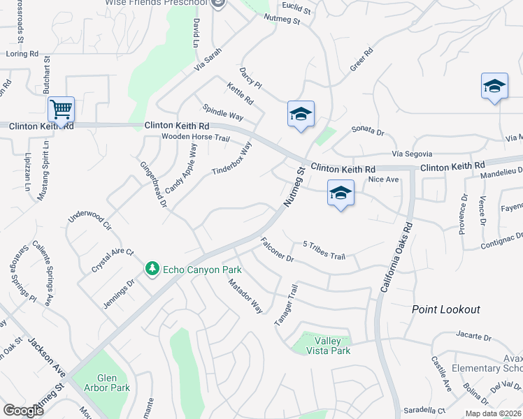 map of restaurants, bars, coffee shops, grocery stores, and more near 39823 Hillsboro Circle in Murrieta