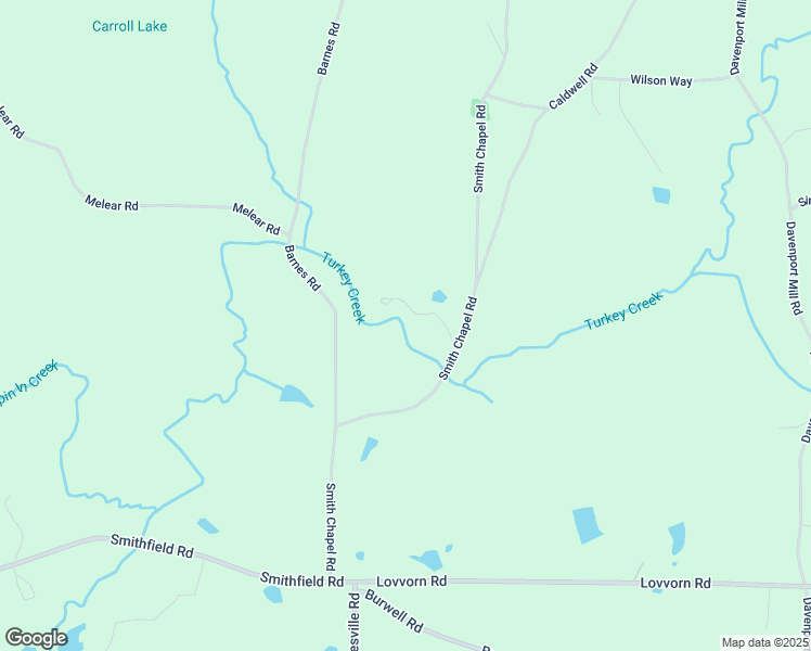 map of restaurants, bars, coffee shops, grocery stores, and more near 374 Smith Chapel Road in Bowdon