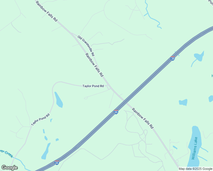 map of restaurants, bars, coffee shops, grocery stores, and more near 100 Taylor Pond Road in Graniteville