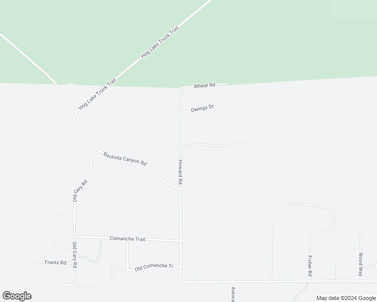 map of restaurants, bars, coffee shops, grocery stores, and more near 36310 Howard Road in Anza