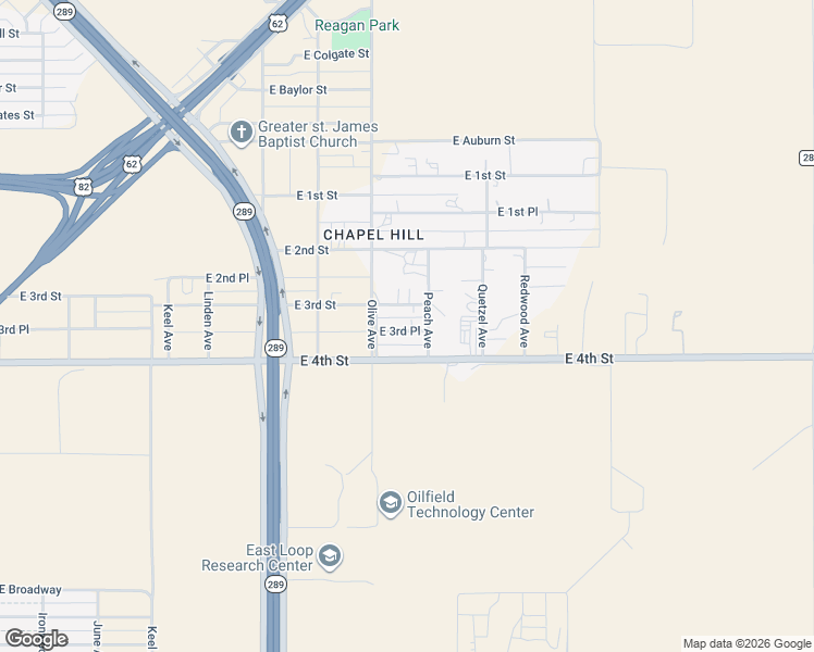 map of restaurants, bars, coffee shops, grocery stores, and more near 4111 East 3rd Place in Lubbock