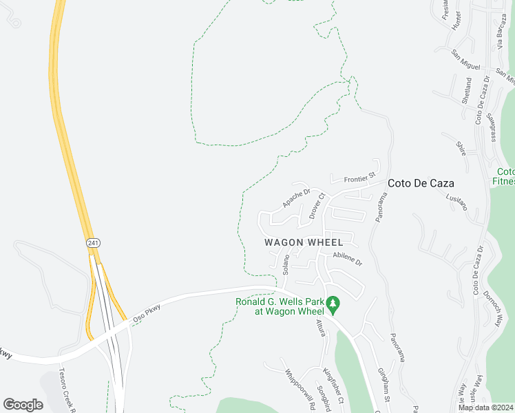map of restaurants, bars, coffee shops, grocery stores, and more near 3 Sundown Drive in Coto de Caza