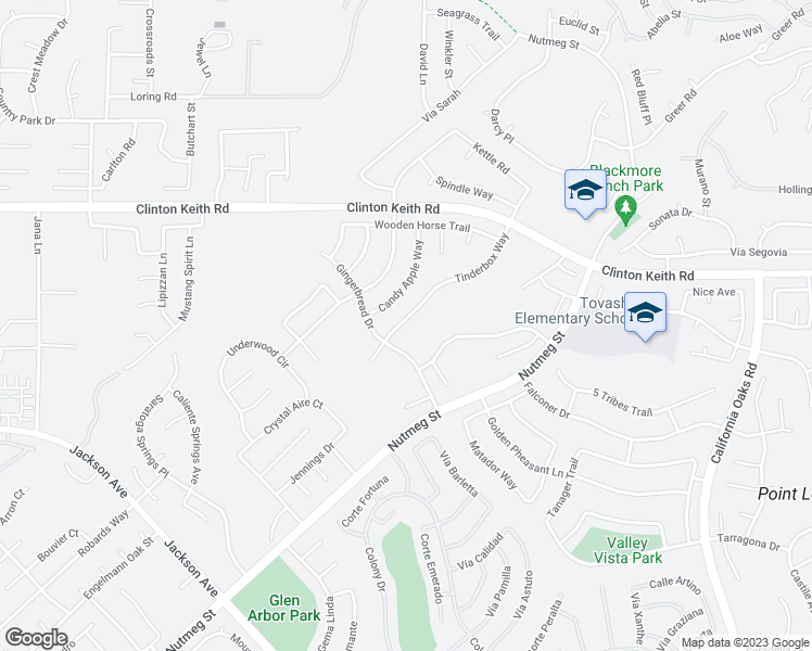 map of restaurants, bars, coffee shops, grocery stores, and more near 39980 Tinderbox Way in Murrieta