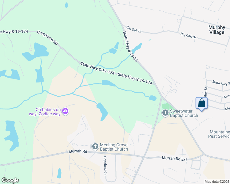 map of restaurants, bars, coffee shops, grocery stores, and more near 175 Currytown Road in North Augusta