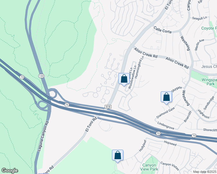 map of restaurants, bars, coffee shops, grocery stores, and more near The Club Drive in Laguna Beach