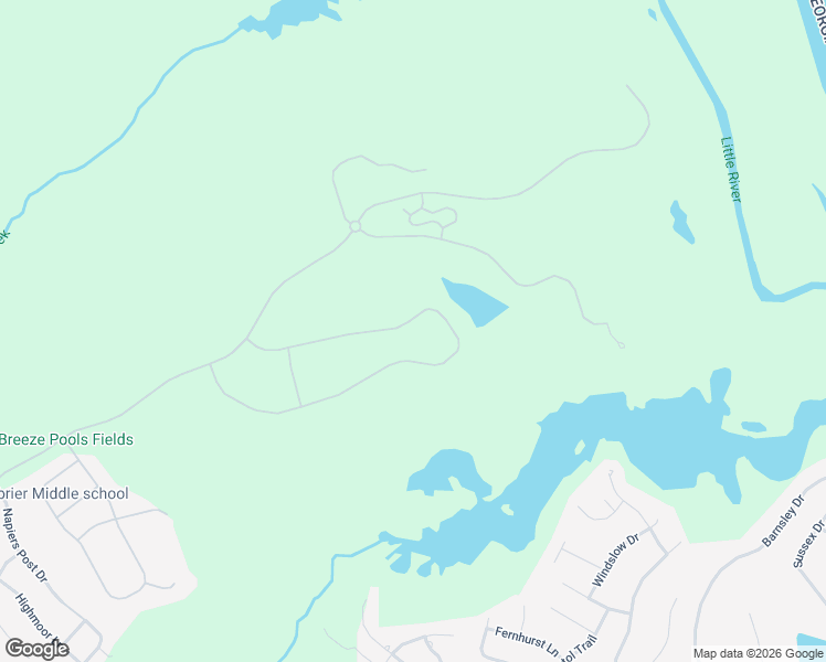 map of restaurants, bars, coffee shops, grocery stores, and more near 1861 Champions Circle in Evans