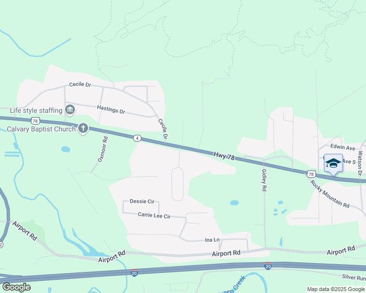 map of restaurants, bars, coffee shops, grocery stores, and more near 24 Rosemary Lane in Oxford