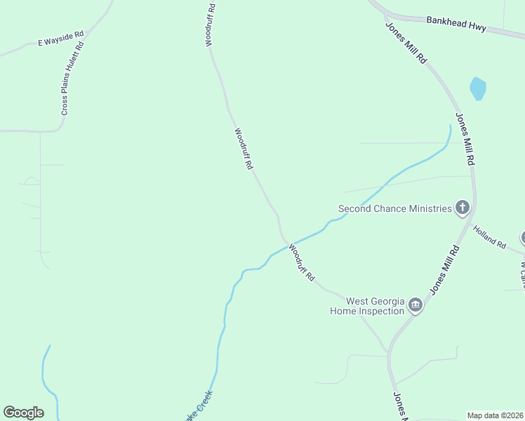 map of restaurants, bars, coffee shops, grocery stores, and more near 626 Woodruff Road in Carrollton