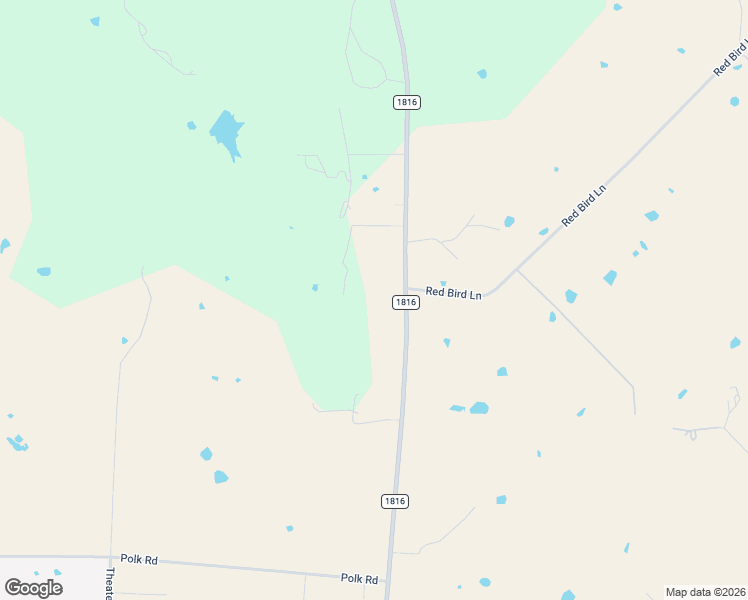 map of restaurants, bars, coffee shops, grocery stores, and more near 2709 Farm to Market Road 1816 in Bowie