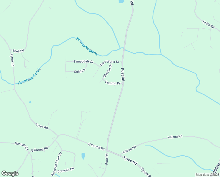 map of restaurants, bars, coffee shops, grocery stores, and more near 8737 Camron Drive in Winston