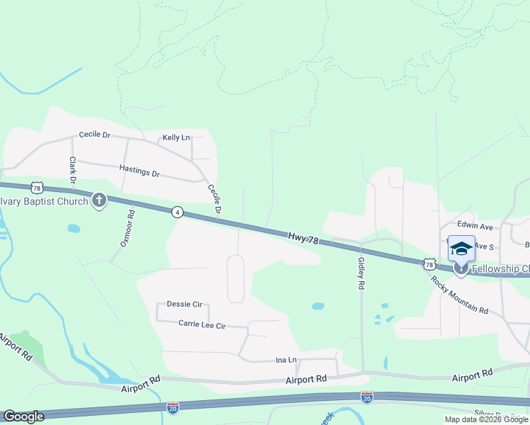 map of restaurants, bars, coffee shops, grocery stores, and more near 64 Monte Vista Road in Oxford