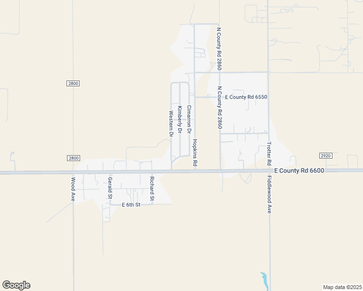 map of restaurants, bars, coffee shops, grocery stores, and more near 202 Kimberly Drive in Lubbock