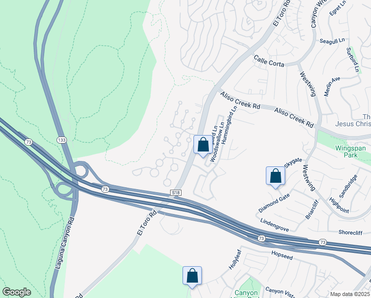 map of restaurants, bars, coffee shops, grocery stores, and more near 213 Santa Rosa Court in Laguna Beach