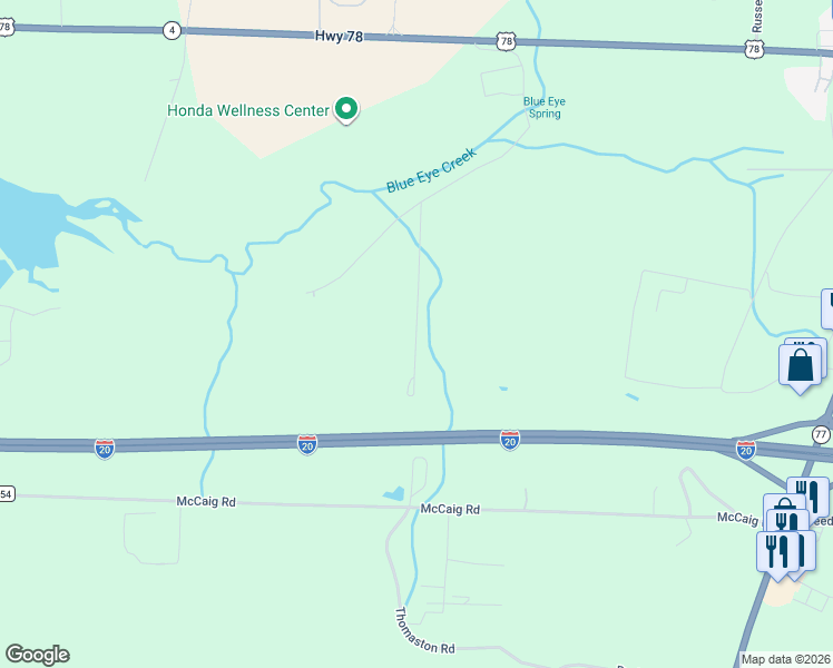 map of restaurants, bars, coffee shops, grocery stores, and more near Cooks Lane in Lincoln