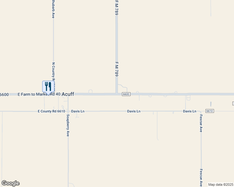 map of restaurants, bars, coffee shops, grocery stores, and more near 399 Farm to Market 789 in Slaton