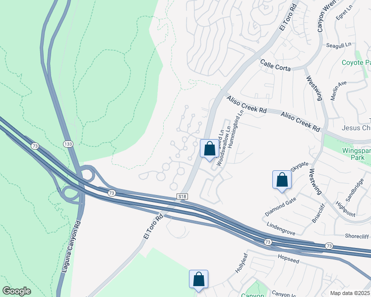 map of restaurants, bars, coffee shops, grocery stores, and more near 515 San Nicholas Court in Laguna Beach