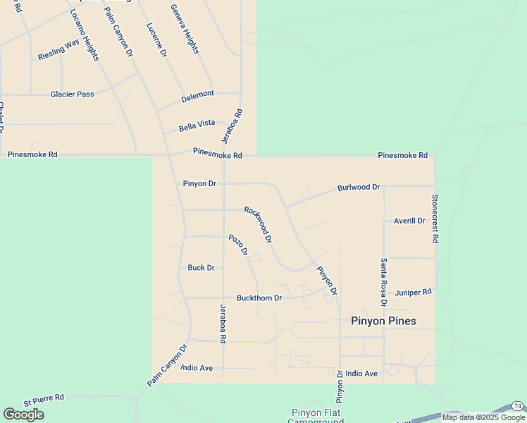 map of restaurants, bars, coffee shops, grocery stores, and more near Rockwood Drive in Riverside County