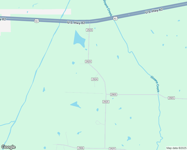 map of restaurants, bars, coffee shops, grocery stores, and more near 1623 County Road 2925 in Dodd City