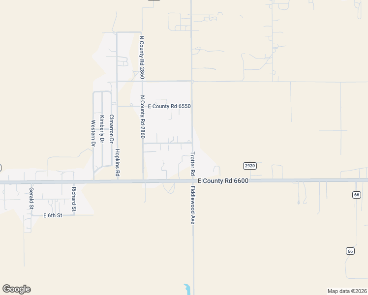 map of restaurants, bars, coffee shops, grocery stores, and more near 5618-5624 Stahl Road in Lubbock