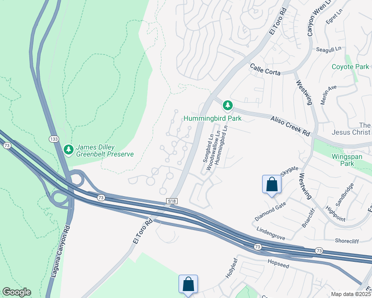 map of restaurants, bars, coffee shops, grocery stores, and more near 120 Santa Rosa Court in Laguna Beach