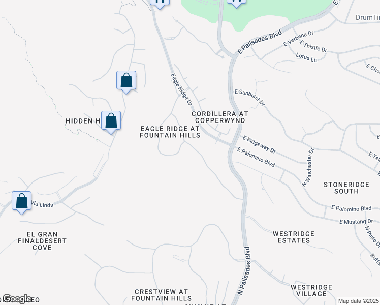 map of restaurants, bars, coffee shops, grocery stores, and more near 12048 Sunset Vista Drive in Fountain Hills