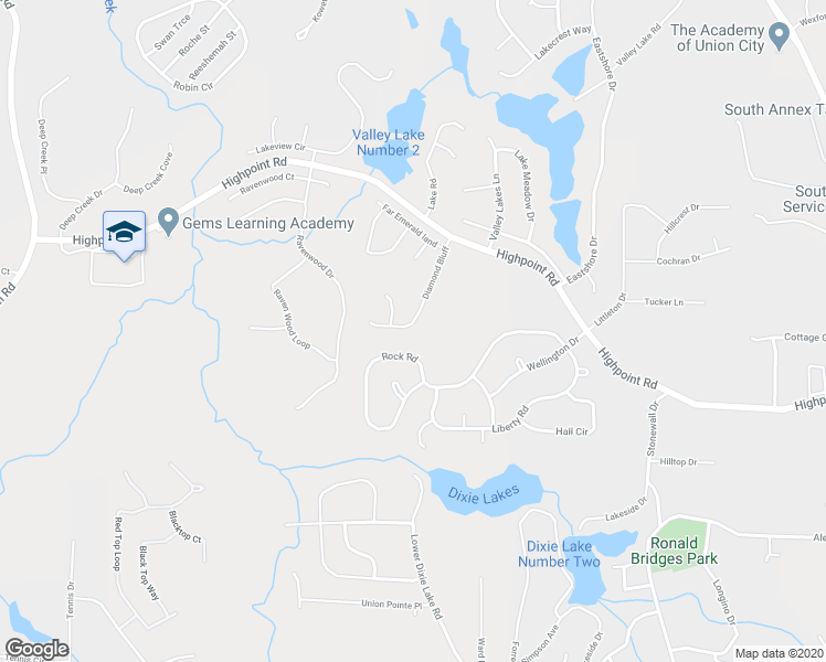 map of restaurants, bars, coffee shops, grocery stores, and more near 3234 Diamond Bluff in Union City