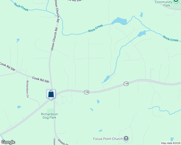 map of restaurants, bars, coffee shops, grocery stores, and more near 3595 Limberlost Trail Southwest in Stockbridge