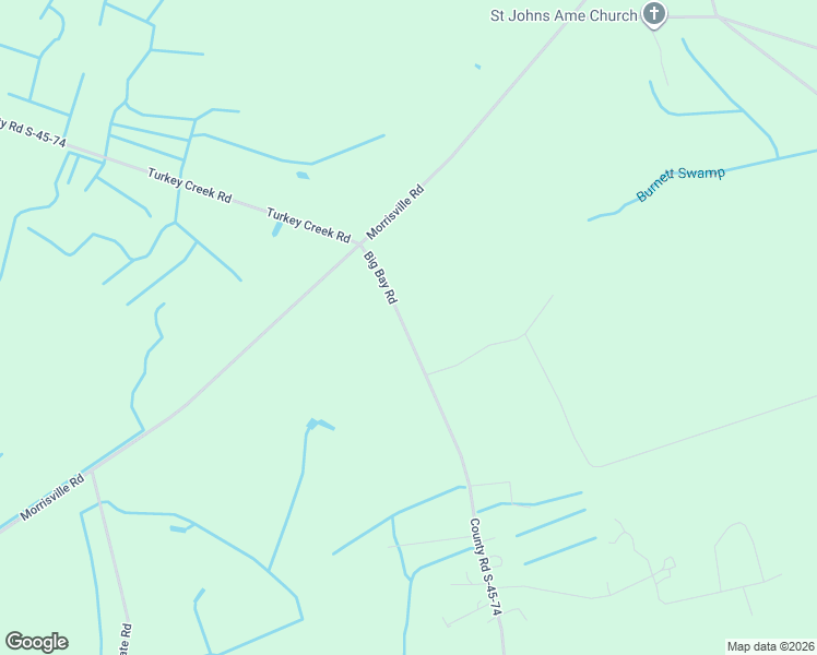 map of restaurants, bars, coffee shops, grocery stores, and more near 1776 Big Bay Road in Andrews