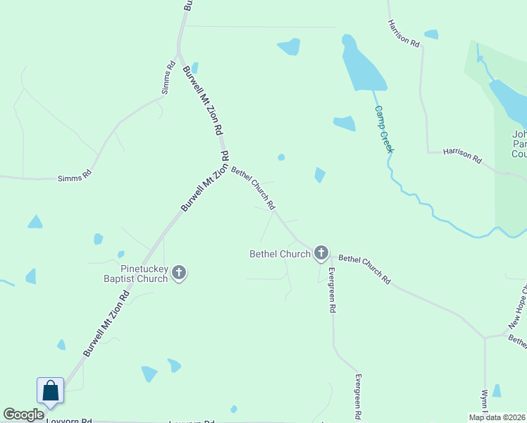 map of restaurants, bars, coffee shops, grocery stores, and more near 856 Bethel Church Road in Carrollton