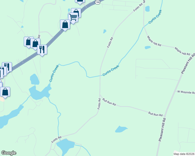 map of restaurants, bars, coffee shops, grocery stores, and more near 802 Folds Road in Carrollton