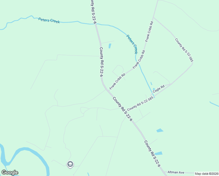 map of restaurants, bars, coffee shops, grocery stores, and more near 4836 County Road S-22-6 in Georgetown