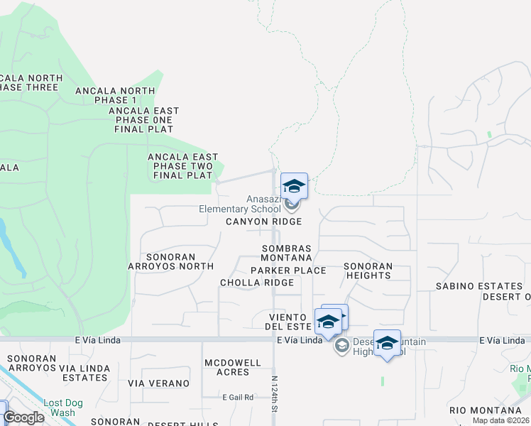 map of restaurants, bars, coffee shops, grocery stores, and more near 12040 North 123rd Way in Scottsdale