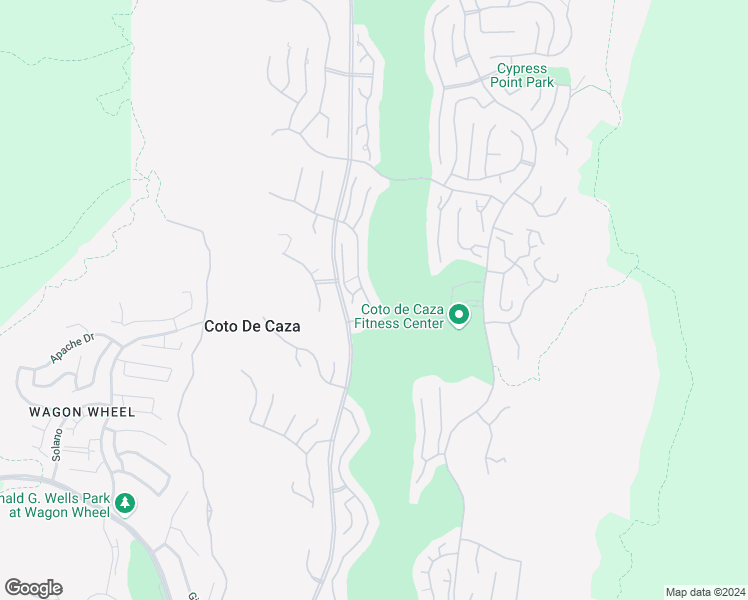 map of restaurants, bars, coffee shops, grocery stores, and more near 2 Coto De Caza Drive in Coto de Caza