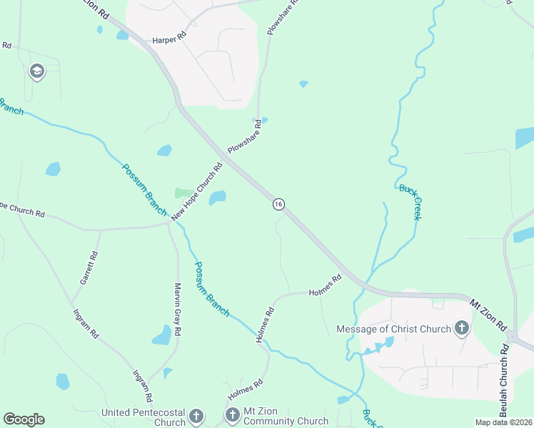 map of restaurants, bars, coffee shops, grocery stores, and more near 2128 Mount Zion Road in Carrollton