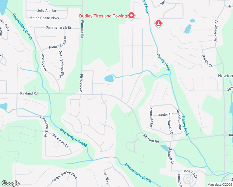 map of restaurants, bars, coffee shops, grocery stores, and more near 1201 Kirkland Road in Covington