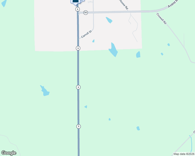 map of restaurants, bars, coffee shops, grocery stores, and more near 5592 Mississippi 9 in Eupora