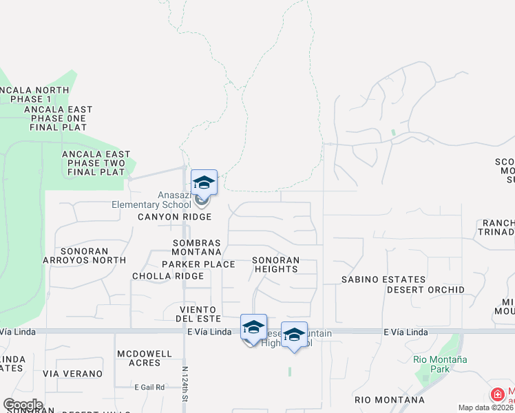 map of restaurants, bars, coffee shops, grocery stores, and more near 12605 East Laurel Lane in Scottsdale